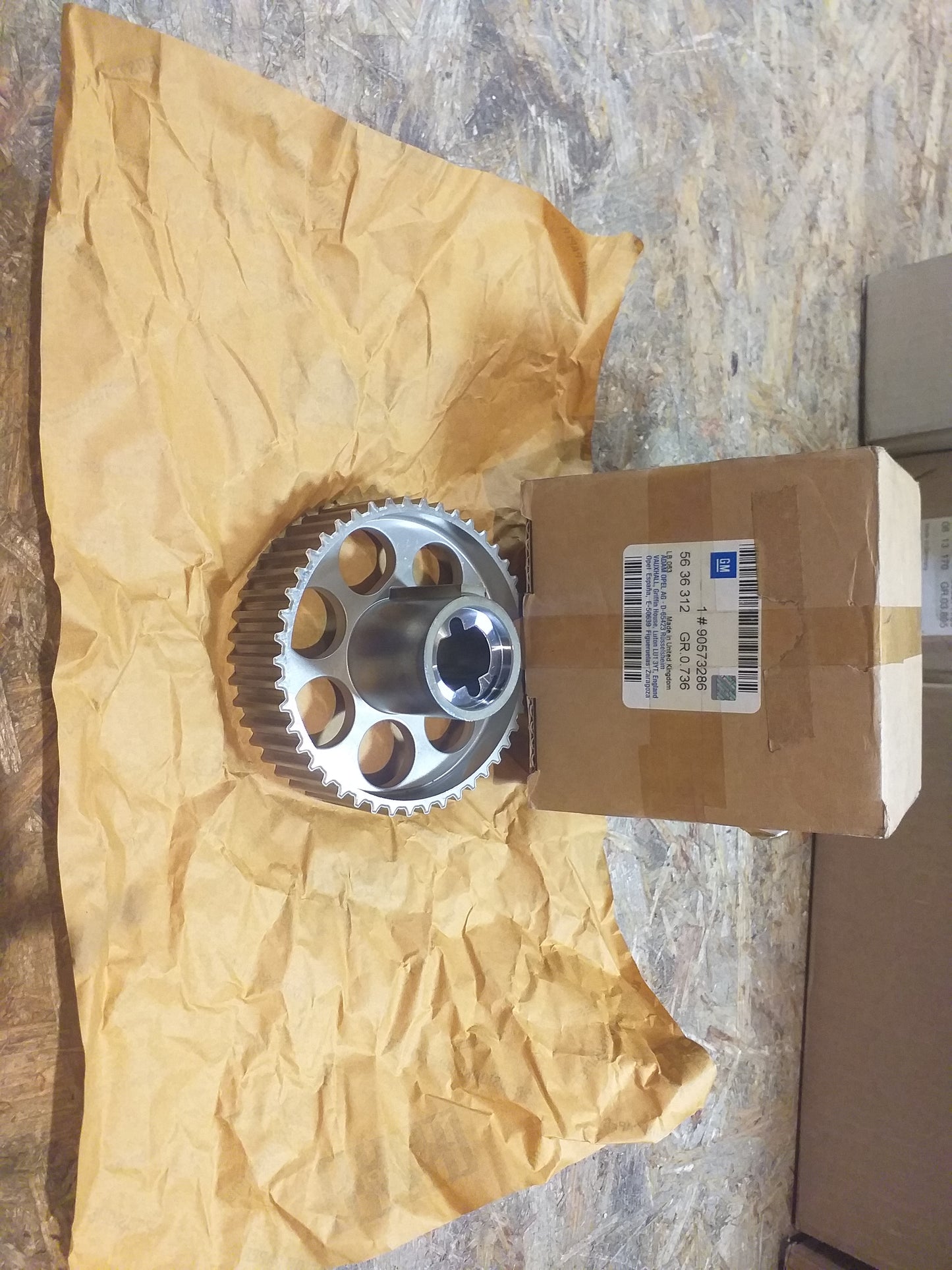 Vectra B V6 Omega B V6  Sintra V6 Zahnrad Nockenwelle original GM Opel NEU