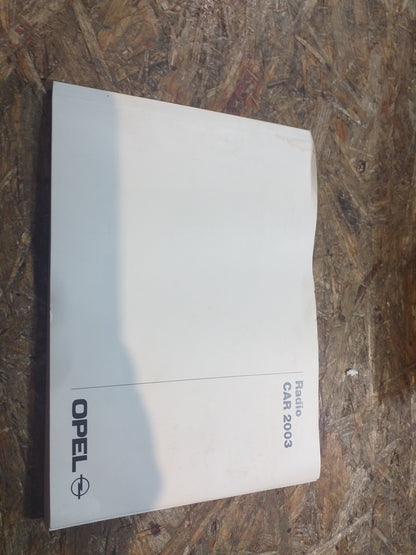 Vectra C Blaupunkt Radio Modell car 3000 mit Code original GM Opel NEU