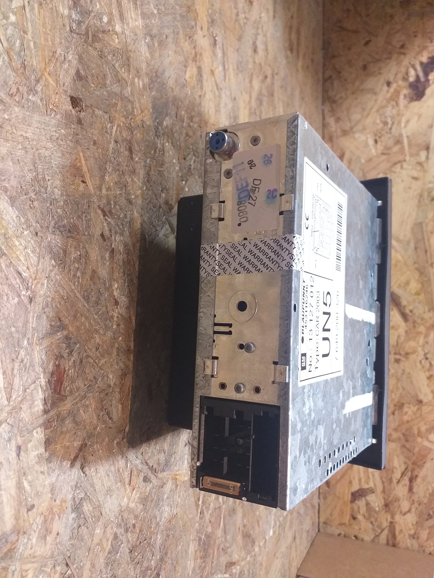 Vectra C Blaupunkt Radio Modell car 3000 mit Code original GM Opel NEU