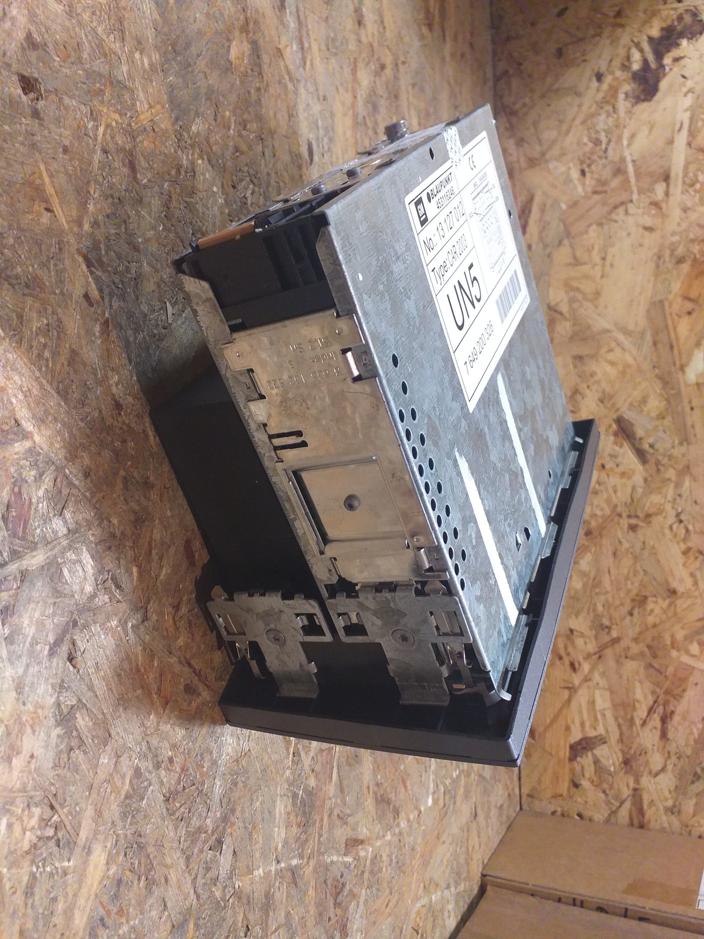 Vectra C Blaupunkt Radio Modell car 3000 mit Code original GM Opel NEU