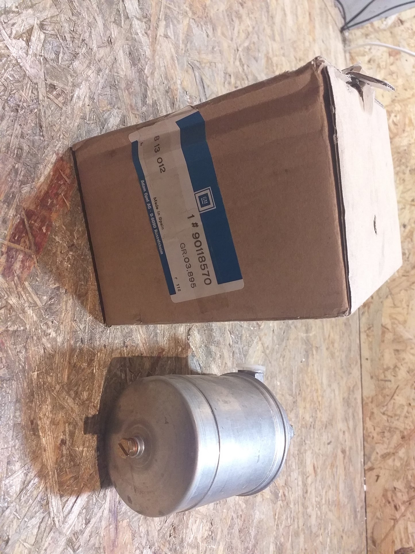 Ascona C 1.6D Filter Einfachboxfilter original GM Opel NEU