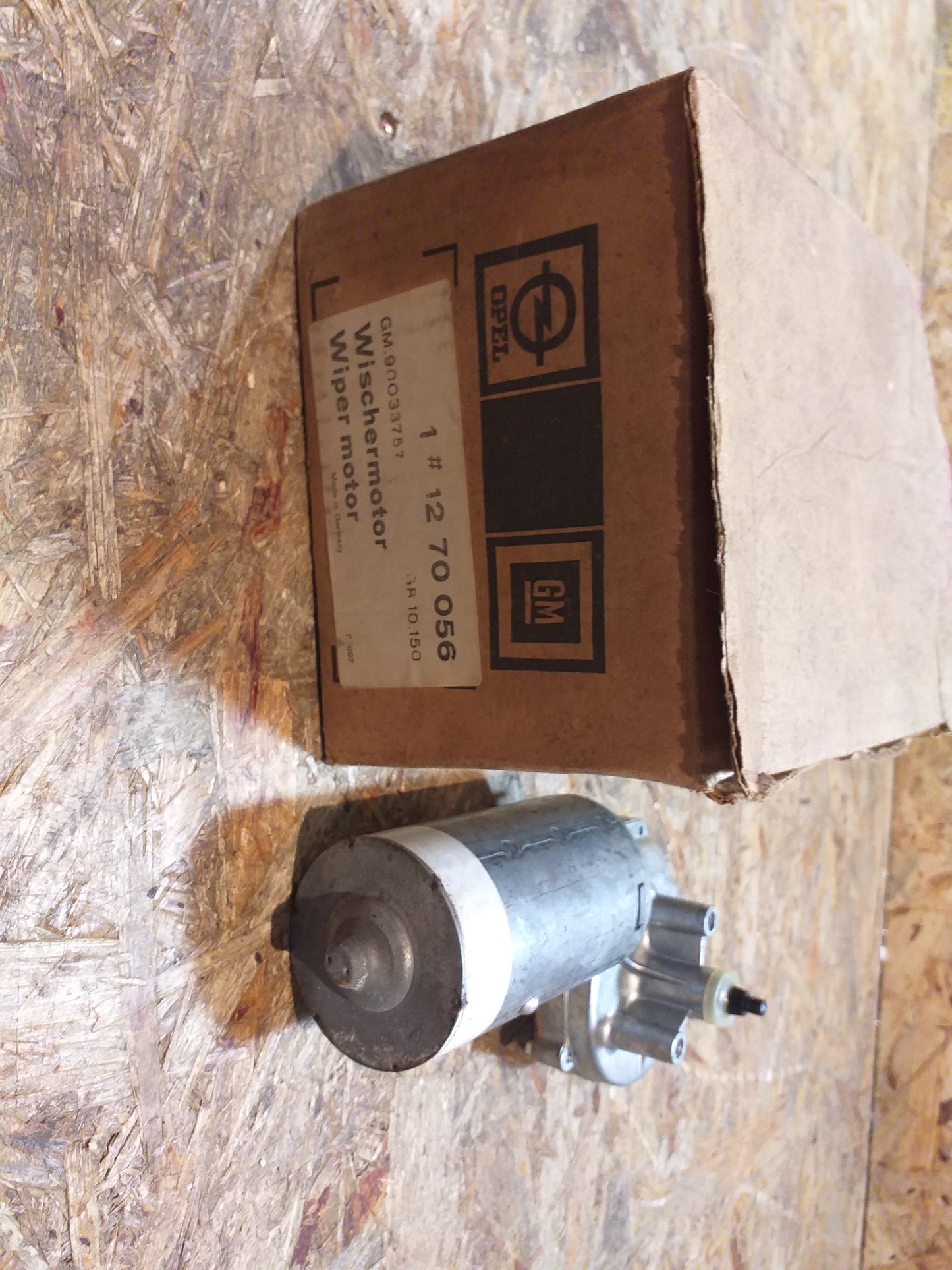 Rekord D Commodore B Scheibenwischermotor original GM Opel NEU