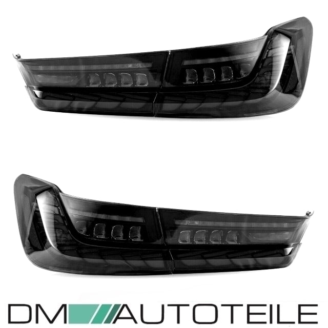LED Rückleuchten SET Smoke dynamische Blinker OLED Funktion passt für BMW 3er G20 Limousine