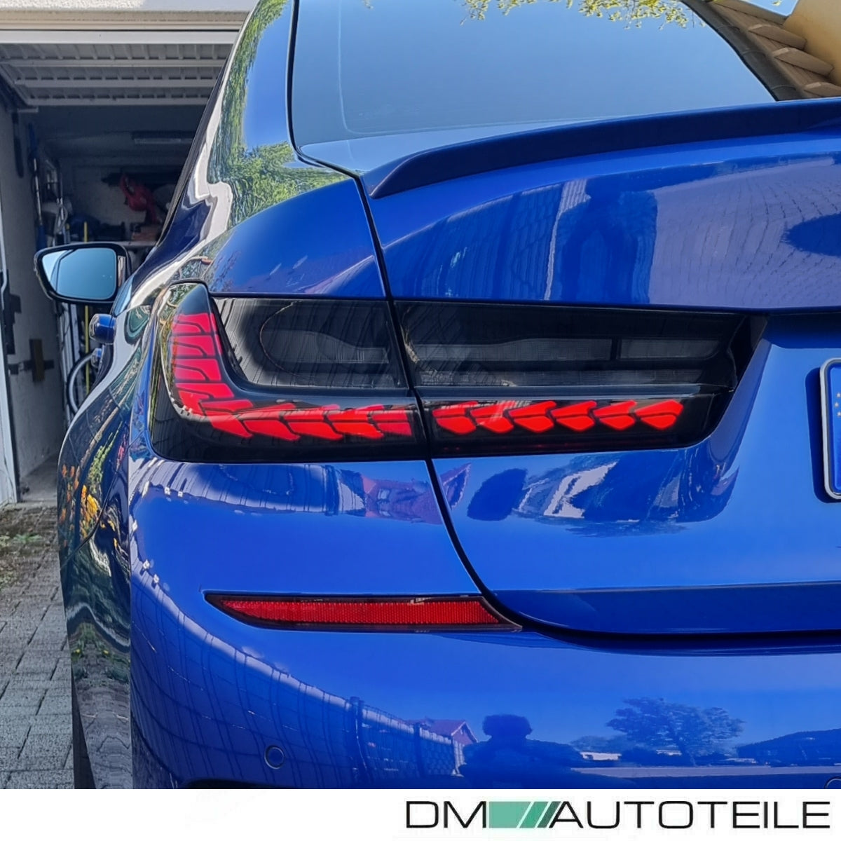 LED Rückleuchten SET Smoke dynamische Blinker OLED Funktion passt für BMW 3er G20 Limousine