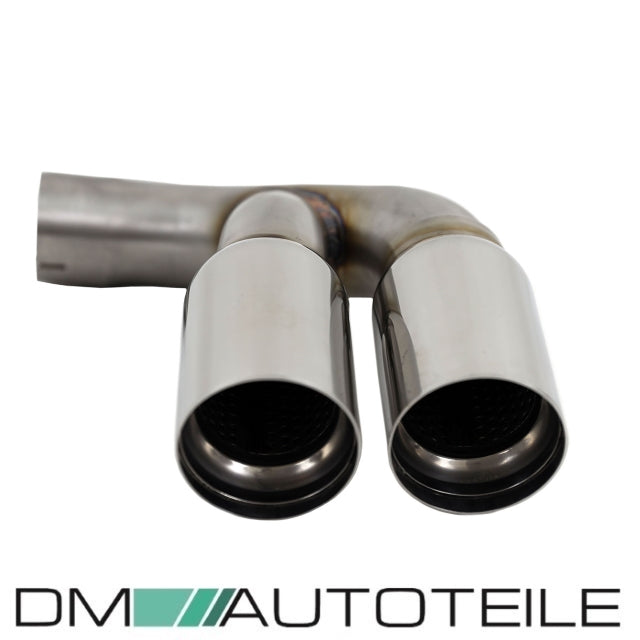 DM Exklusive Performance ESD Blende Auspuff +Diffusor Umrüstung 2-Rohr links+ABE passt für BMW 3er F30 F31 Diesel + Benzin...