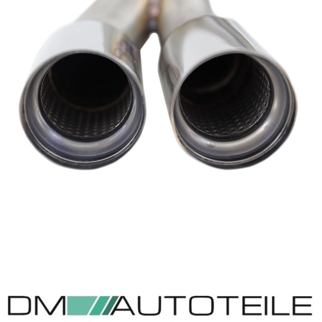 DM Exklusive Performance ESD Blende Auspuff +Diffusor Umrüstung 2-Rohr links+ABE passt für BMW 3er F30 F31 Diesel + Benzin...