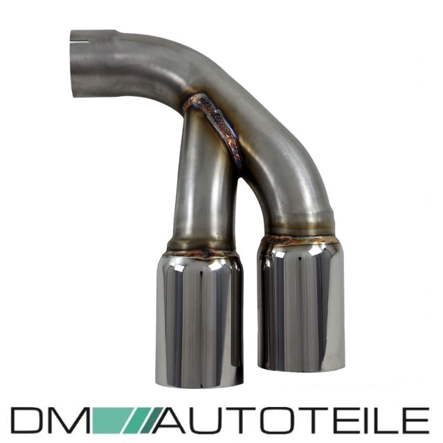 DM Exklusive Performance ESD Blende Auspuff +Diffusor Umrüstung 2-Rohr links+ABE passt für BMW 4er F32 F33 F36 Diesel + Be...