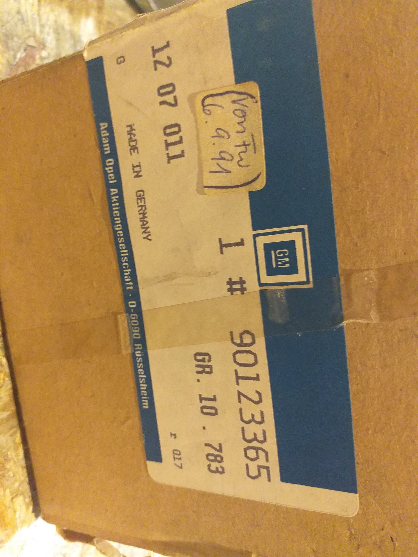 Senator Monza E-Fensterheber links original GM Opel NEU