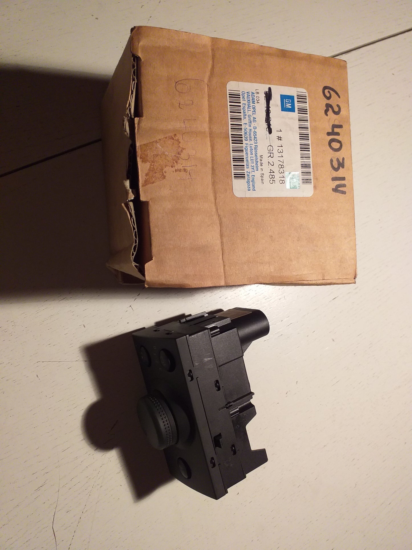 Vectra C signum Lichtschalter original  GM Opel NEU