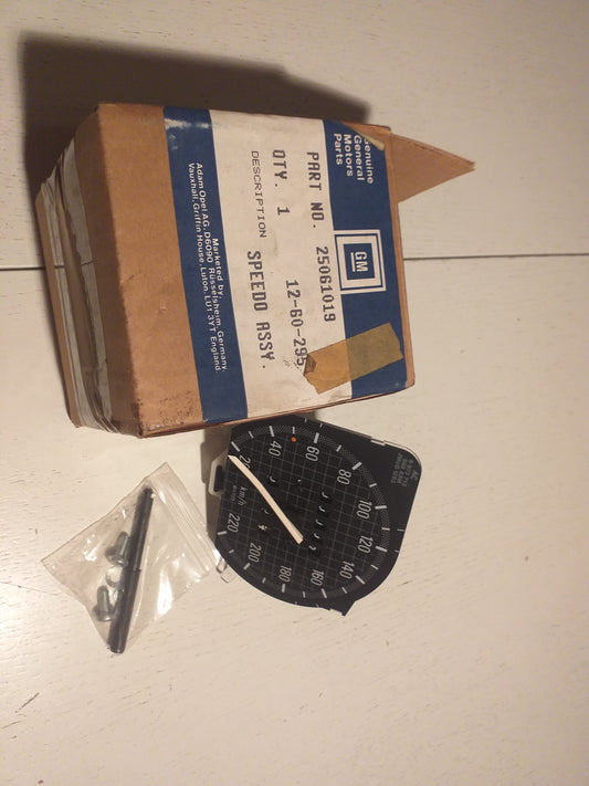 Kadett E Tachometer W=1125 original GM Opel NEU