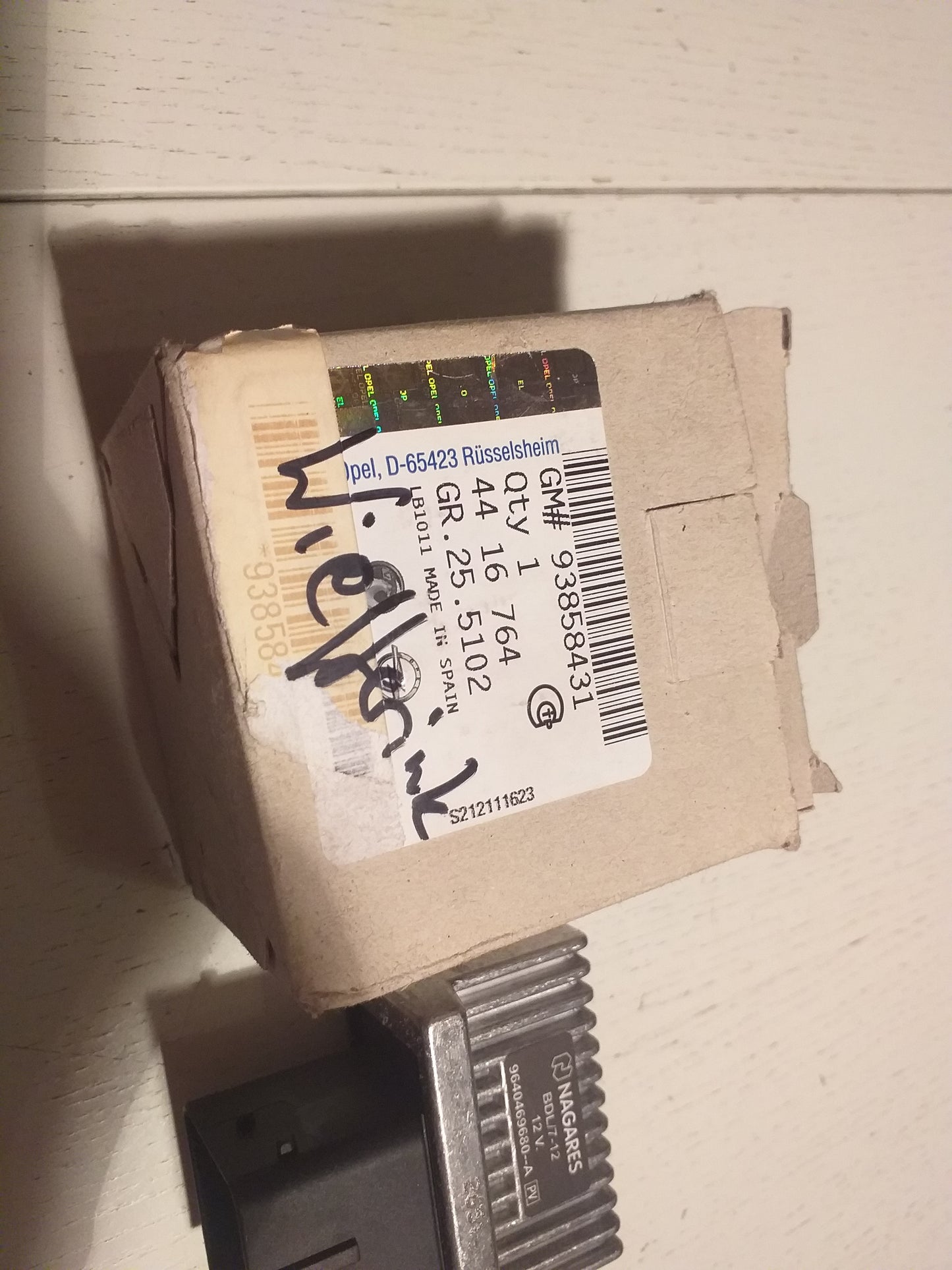 Movano A Vivaro A Steuergerät Glühzeit original GM Opel NEU