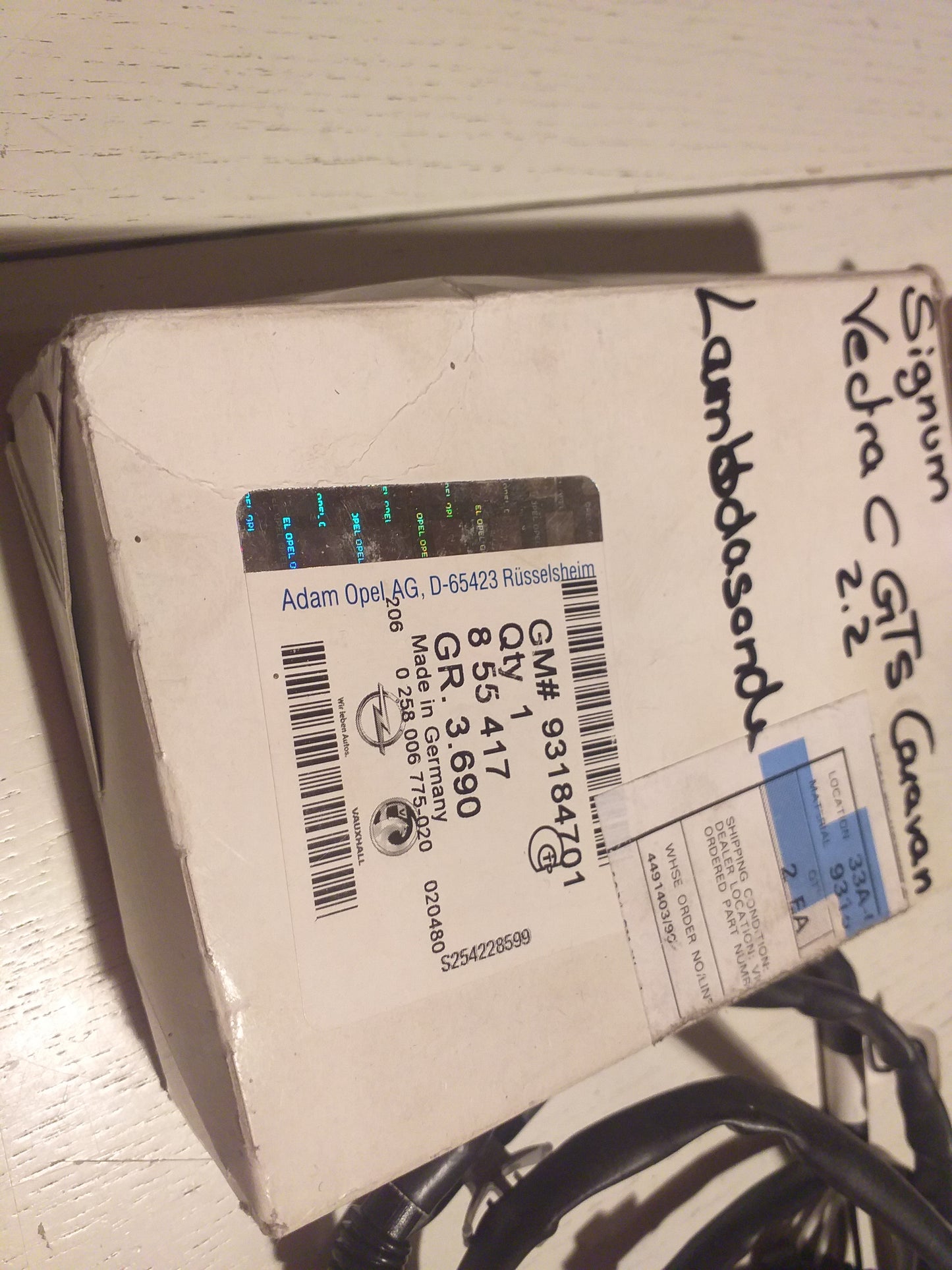 Signum Vectra C GTS Caravan 2.2 Lambdasonde original GM Opel NEU