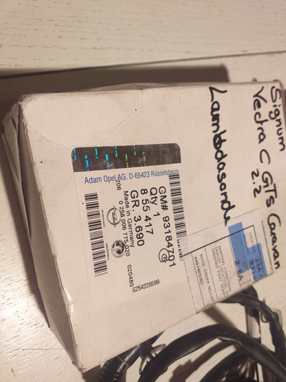 Signum Vectra C GTS Caravan 2.2 Lambdasonde original GM Opel NEU