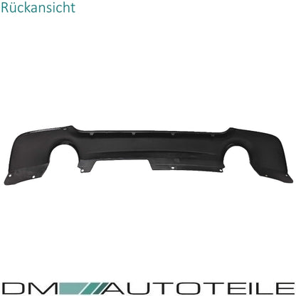 Heckdiffusor Diffusor hinten passend für BMW E92 E93 M-Paket 335 Modelle 06-14