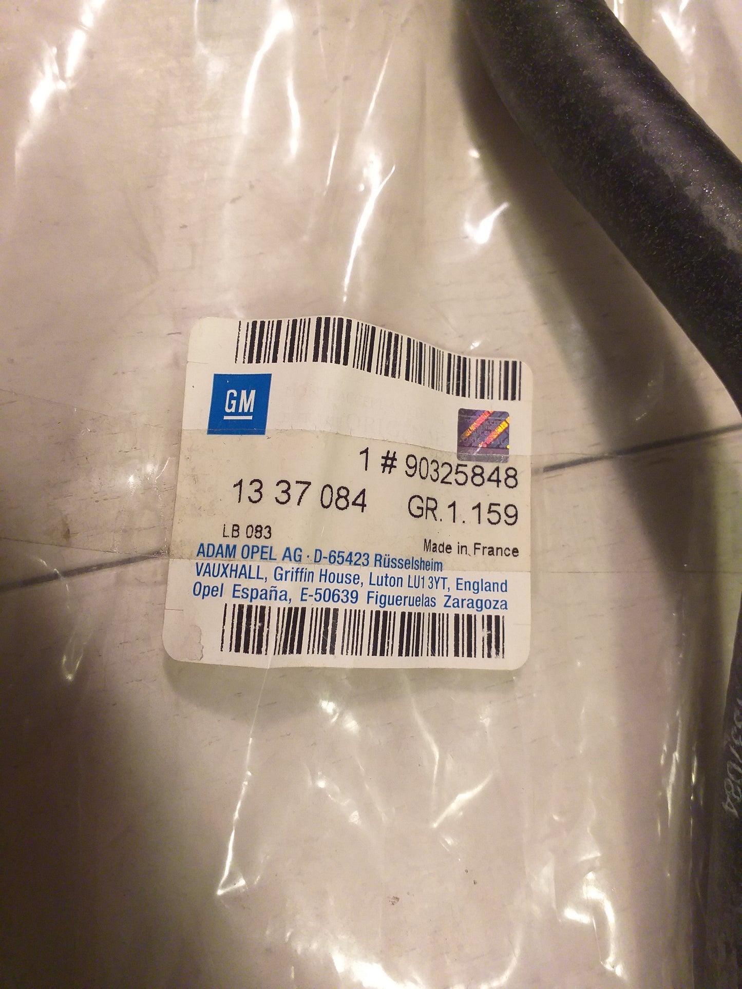 Kadett E Schlauch Ausgleichsbehälter original GM Opel NEU