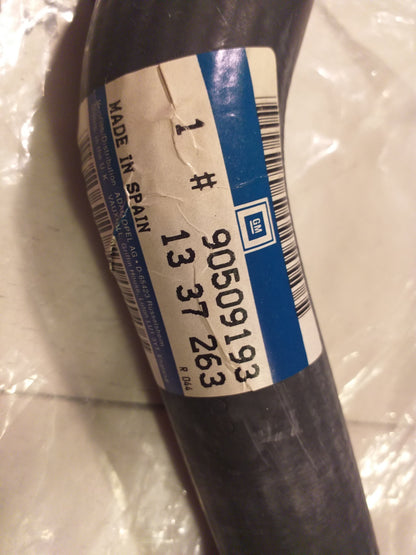 Omega B Einlass Schlauch Kühler original GM Opel NEU