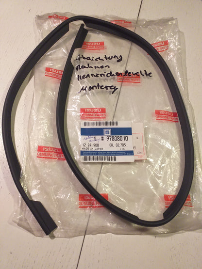 Monterey Abdichtung Rahmen Kennzeichenleuchte original GM Opel NEU