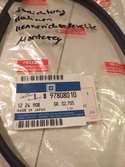 Monterey Abdichtung Rahmen Kennzeichenleuchte original GM Opel NEU