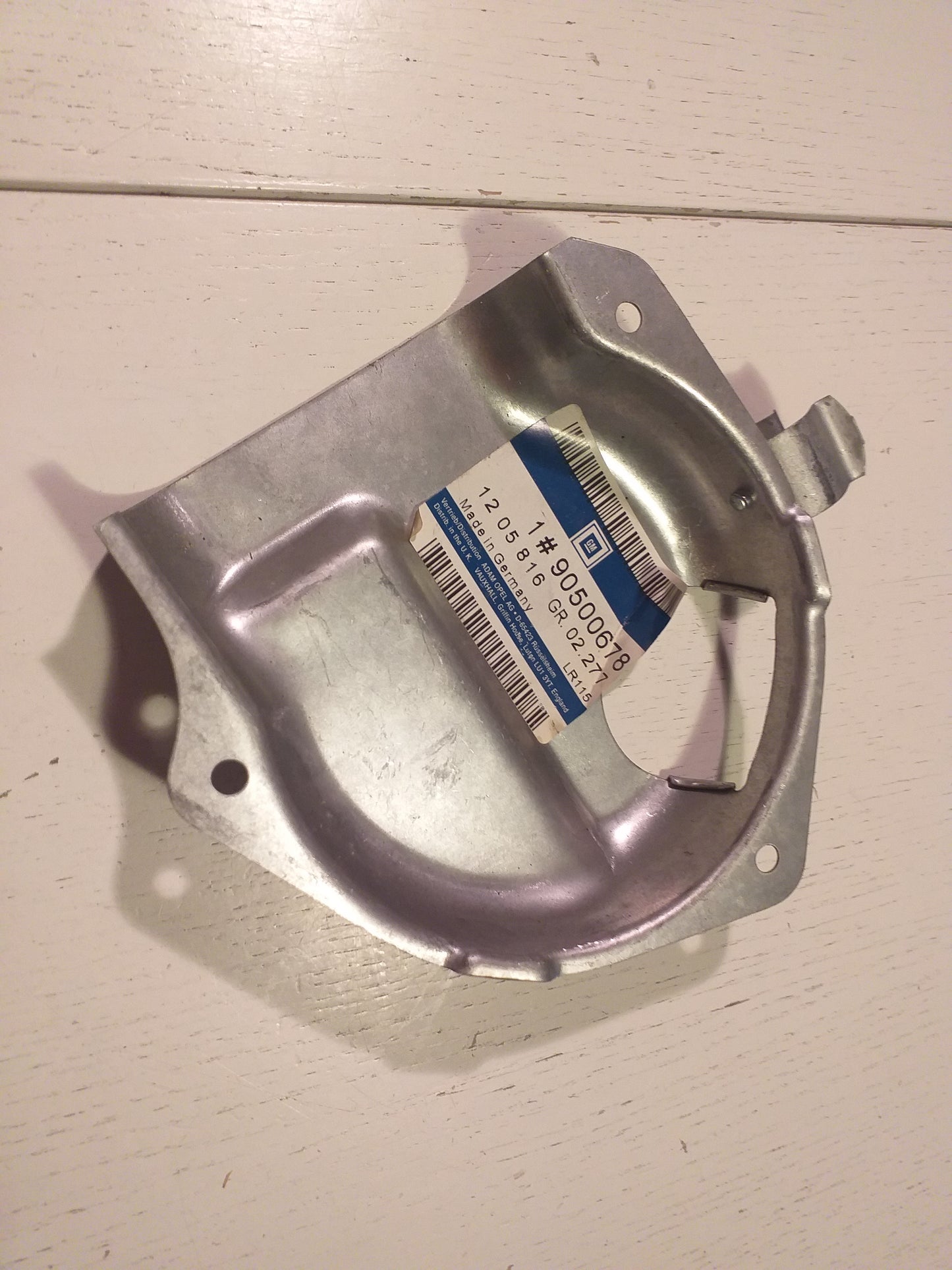 Astra F Abschirmblech Lichtmaschine original GM Opel NEU