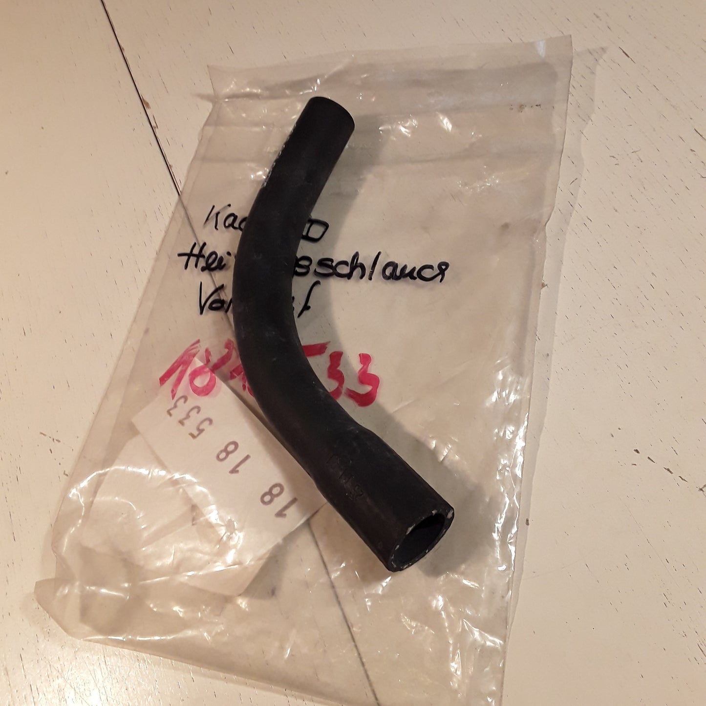 Kadett D Heizungsschlauch Vorlauf original GM Opel NEU
