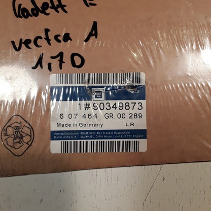 Astra F Kadett E Vectra A 1,7D Zylinderkopfdichtung original GM Opel NEU