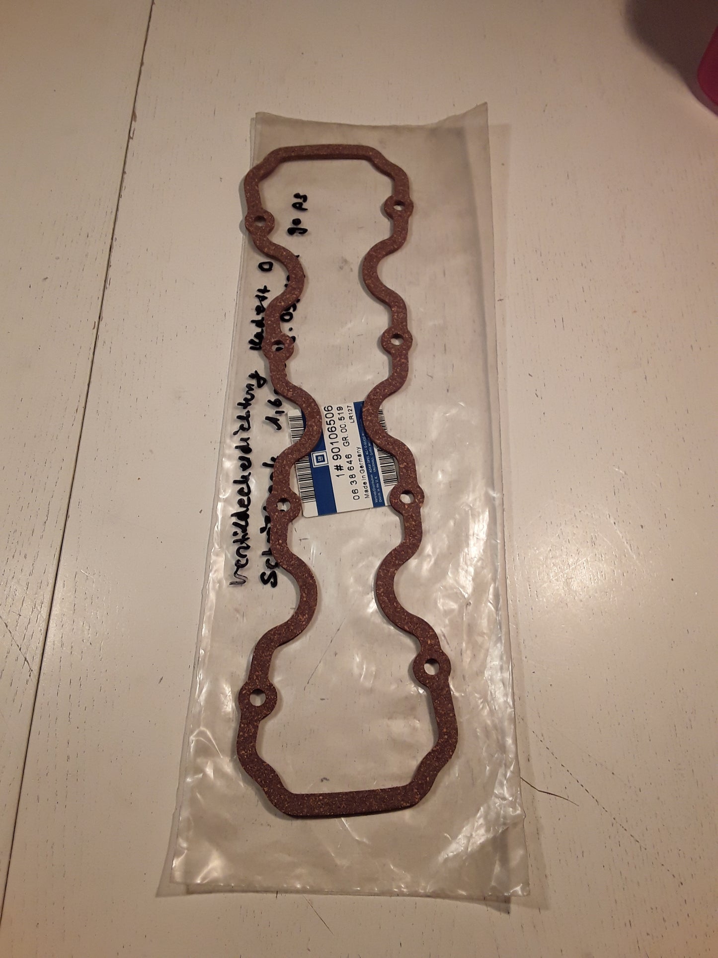 Kadett D Schrägheck 1,6s ab Bj 09.81 90PS Ventildeckeldichtung original GM Opel NEU