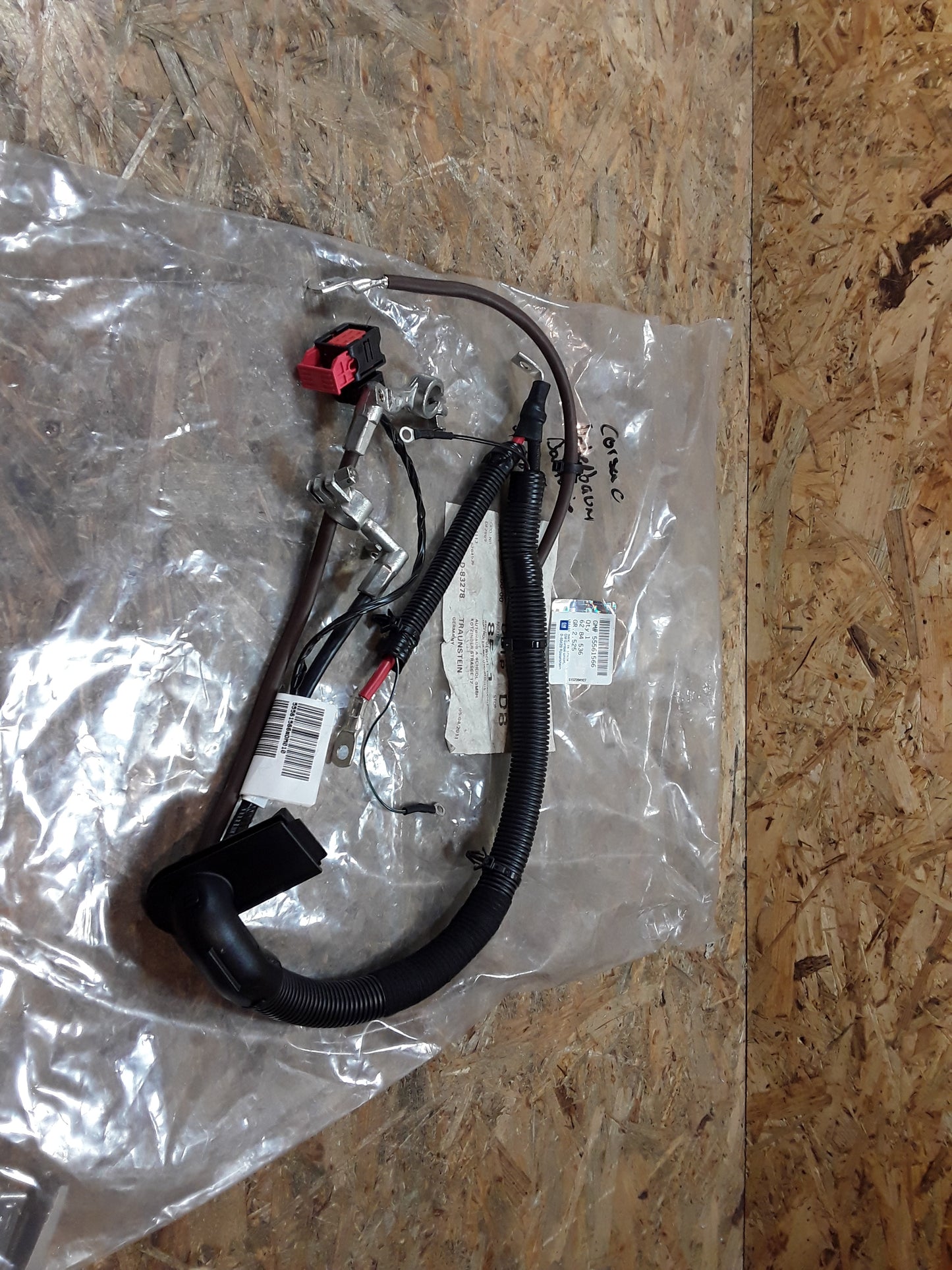 Corsa C Bj 06 1,5l 59kw Kabelbaum Batterie original GM Opel NEU