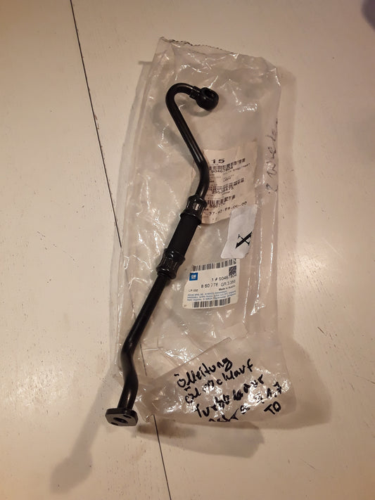Astra F 1,7TD Ölleitung Rücklauf Turbolader original GM Opel NEU