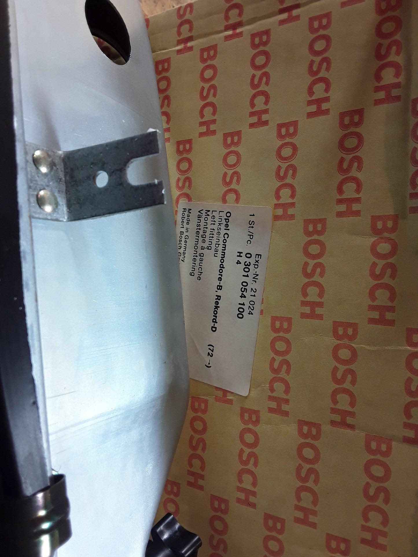 Rekord D Commodore B H4 Scheinwerfersatz links rechts original GM Opel NEU