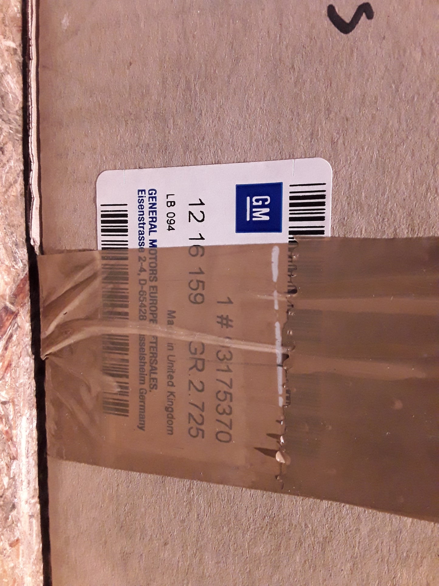 Astra G Frontscheinwerfer links original GM Opel NEU