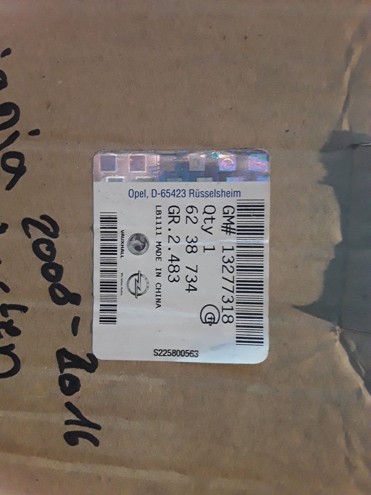 Insignia 2008-2016 Sicherungskasten Zentralelektrik original GM Opel NEU