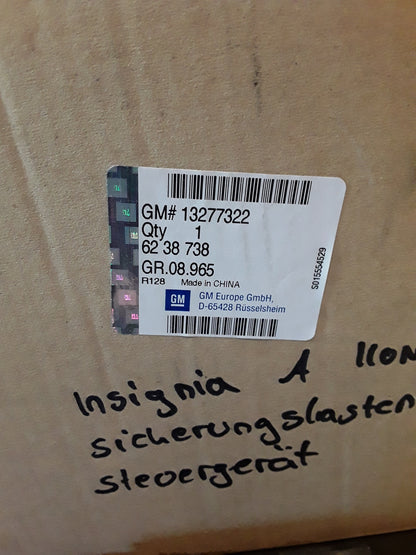 Insignia A Kombi Sicherungskasten Steuergerät original GM Opel NEU