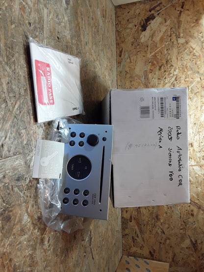 Meriva A Radio Autoradio CDR 2005 Siemens VDO original GM Opel NEU