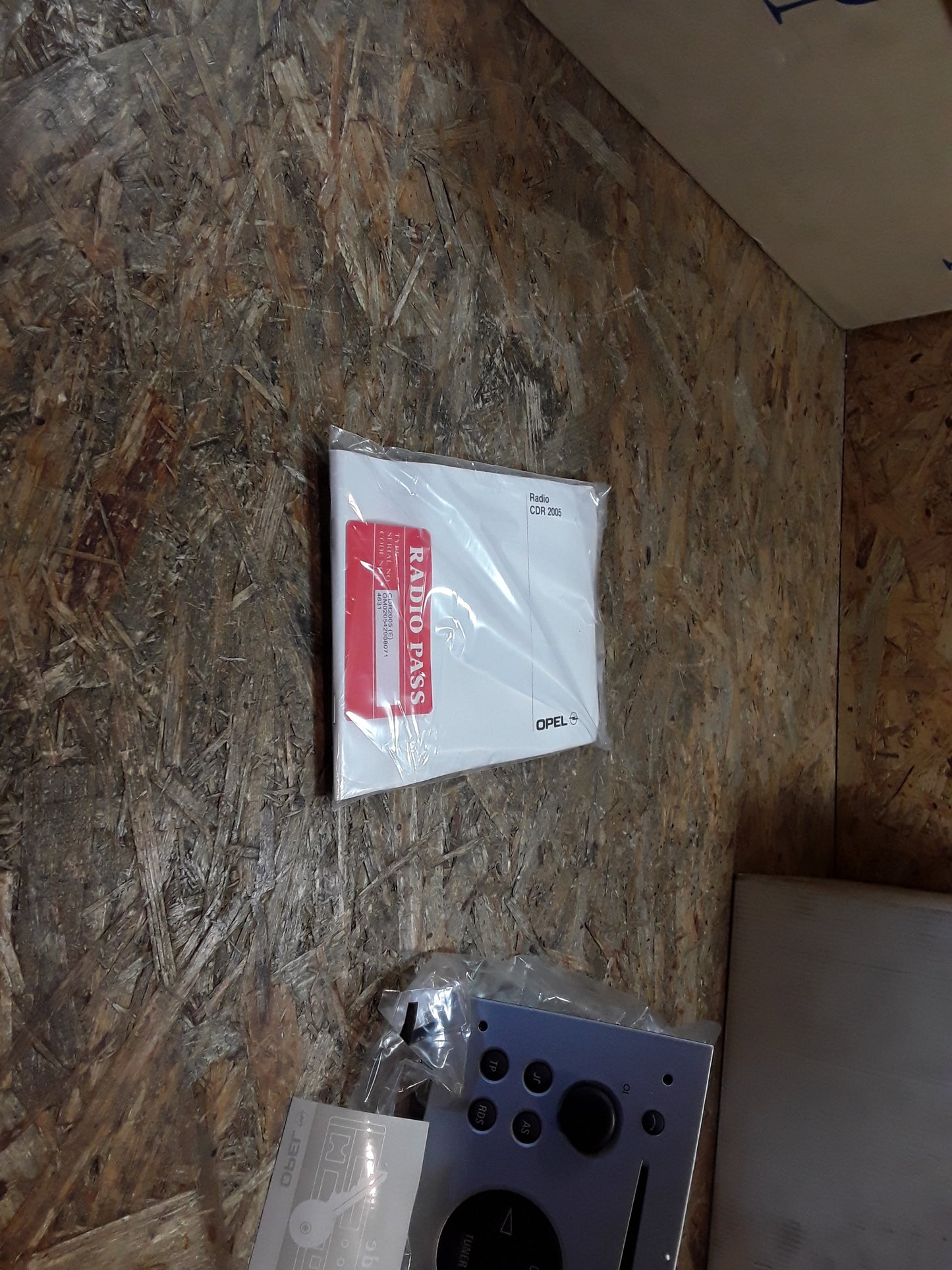 Meriva A Radio Autoradio CDR 2005 Siemens VDO original GM Opel NEU