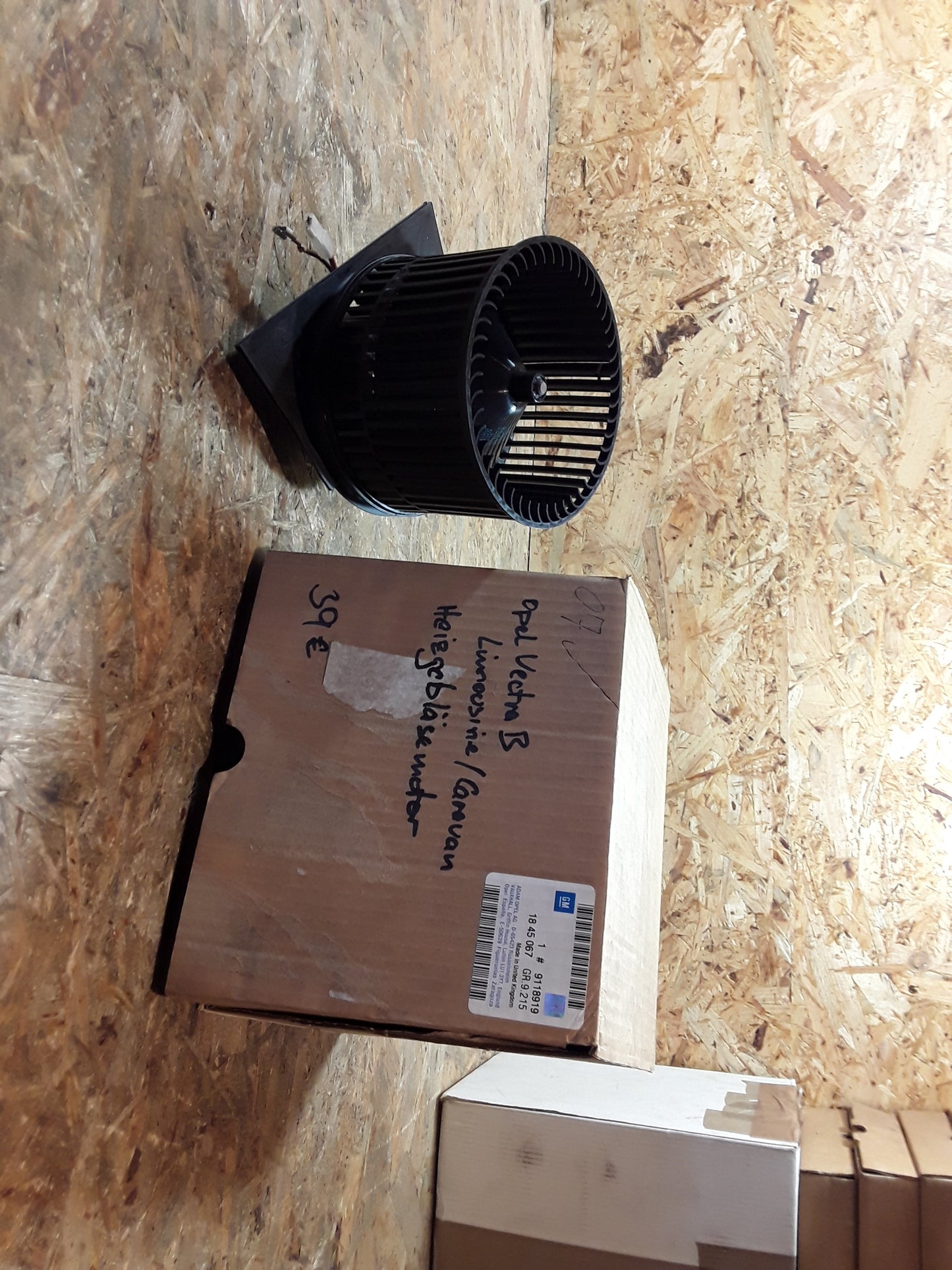 Vectra B Limousine/ Caravan Heizgebläsemotor original GM Opel NEU