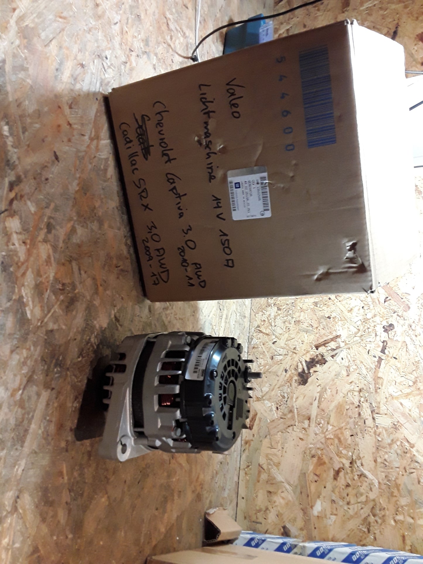 Valeo Lichtmaschine 14V 150A Chevrolet Captiva 3,0 2010-11 AUD Cadillac SRX 3,0 AUD 2009-17 original GM Opel NEU