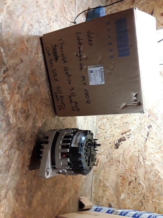 Valeo Lichtmaschine 14V 150A Chevrolet Captiva 3,0 2010-11 AUD Cadillac SRX 3,0 AUD 2009-17 original GM Opel NEU