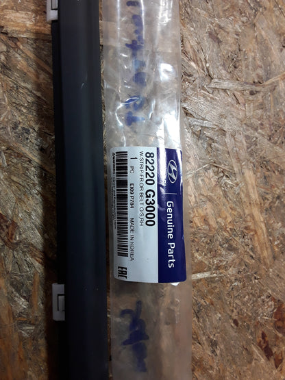 Hyundai Elantra GT 2018-2020 Sedan 5Türer Dichtleiste rechts original Hyundai NEU