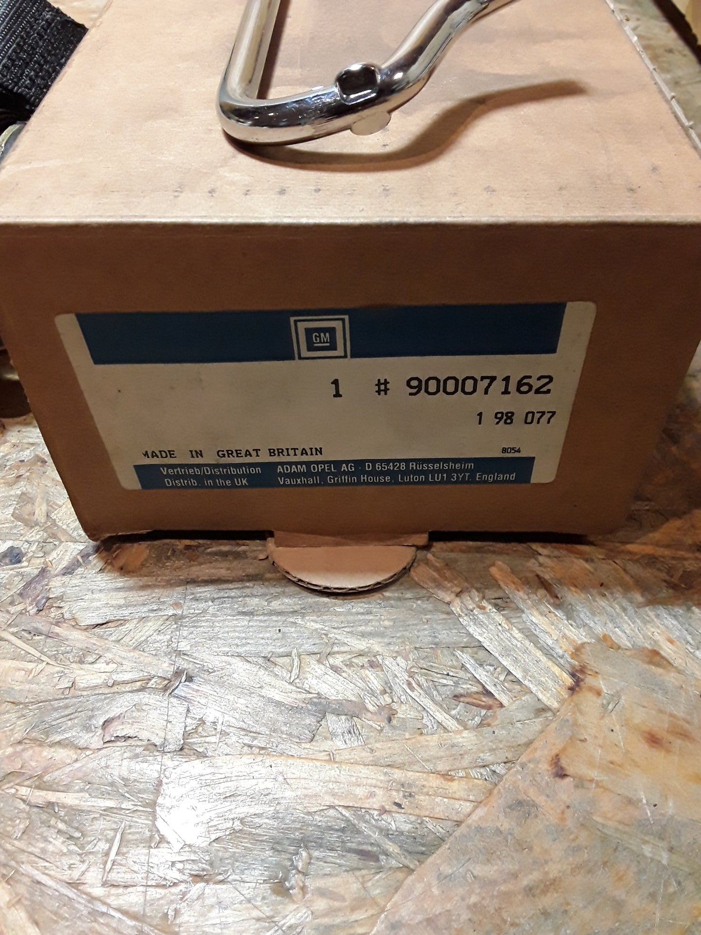 Kadett Sicherheitsgurt rechts original GM Opel NEU