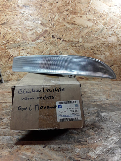 Movano Blinkerleuchte vorne rechts original GM Opel NEU