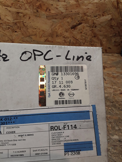 Astra J Insignia B Zafira C Alupedalsatz OPC-Linie original GM Opel NEU