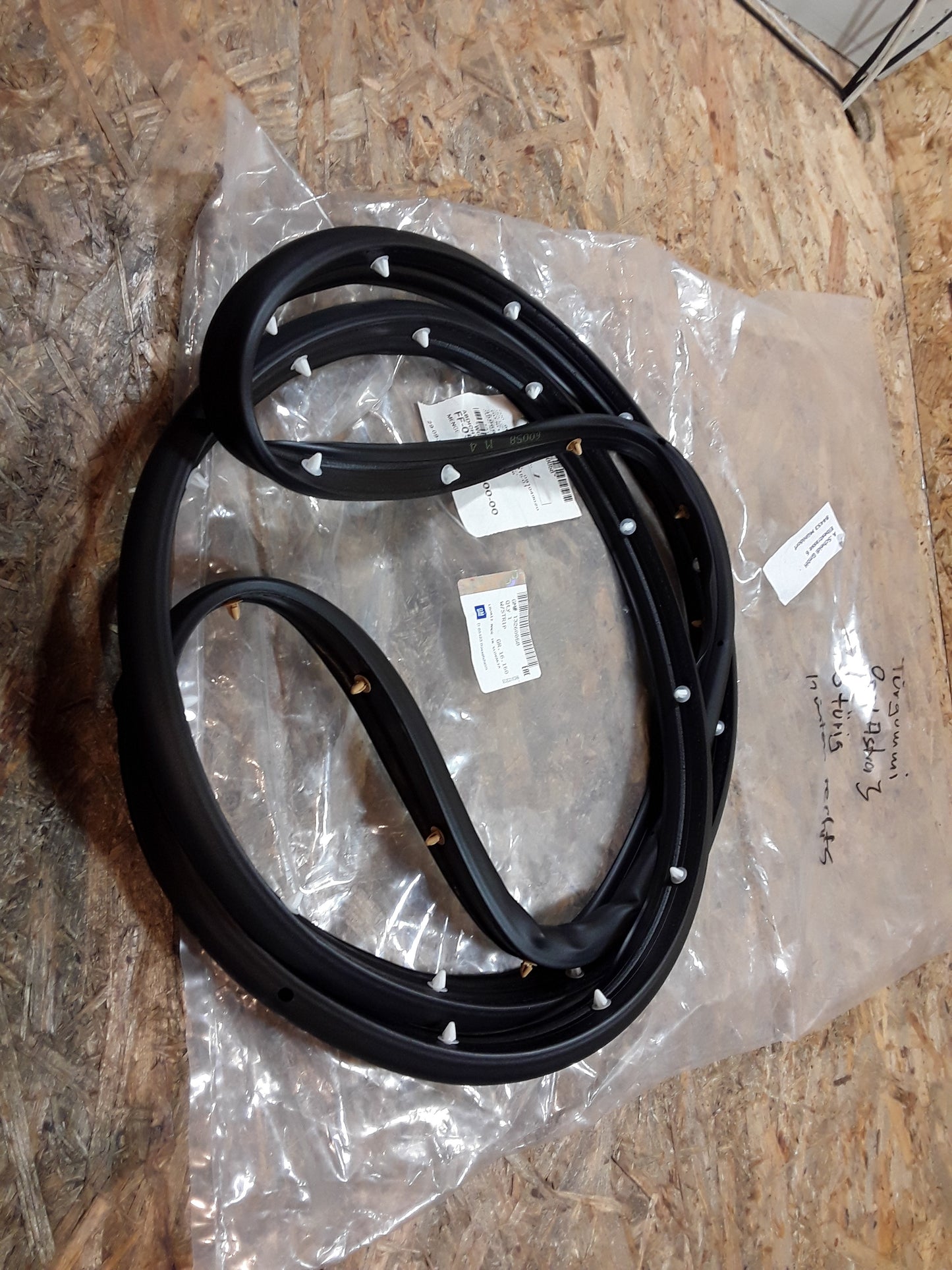 Astra 5Türer Türabdichtgummi hinten rechts original GM Opel NEU