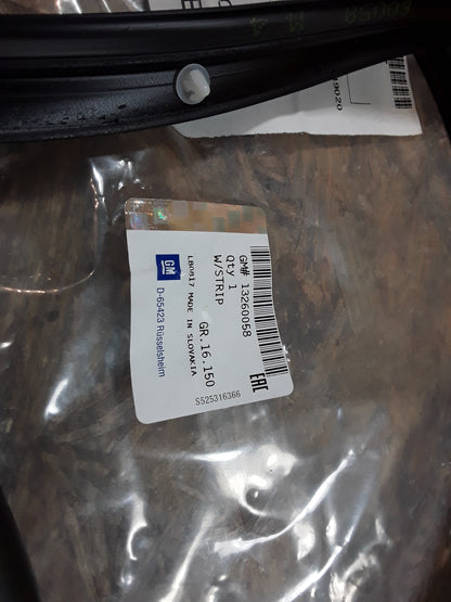 Astra 5Türer Türabdichtgummi hinten rechts original GM Opel NEU