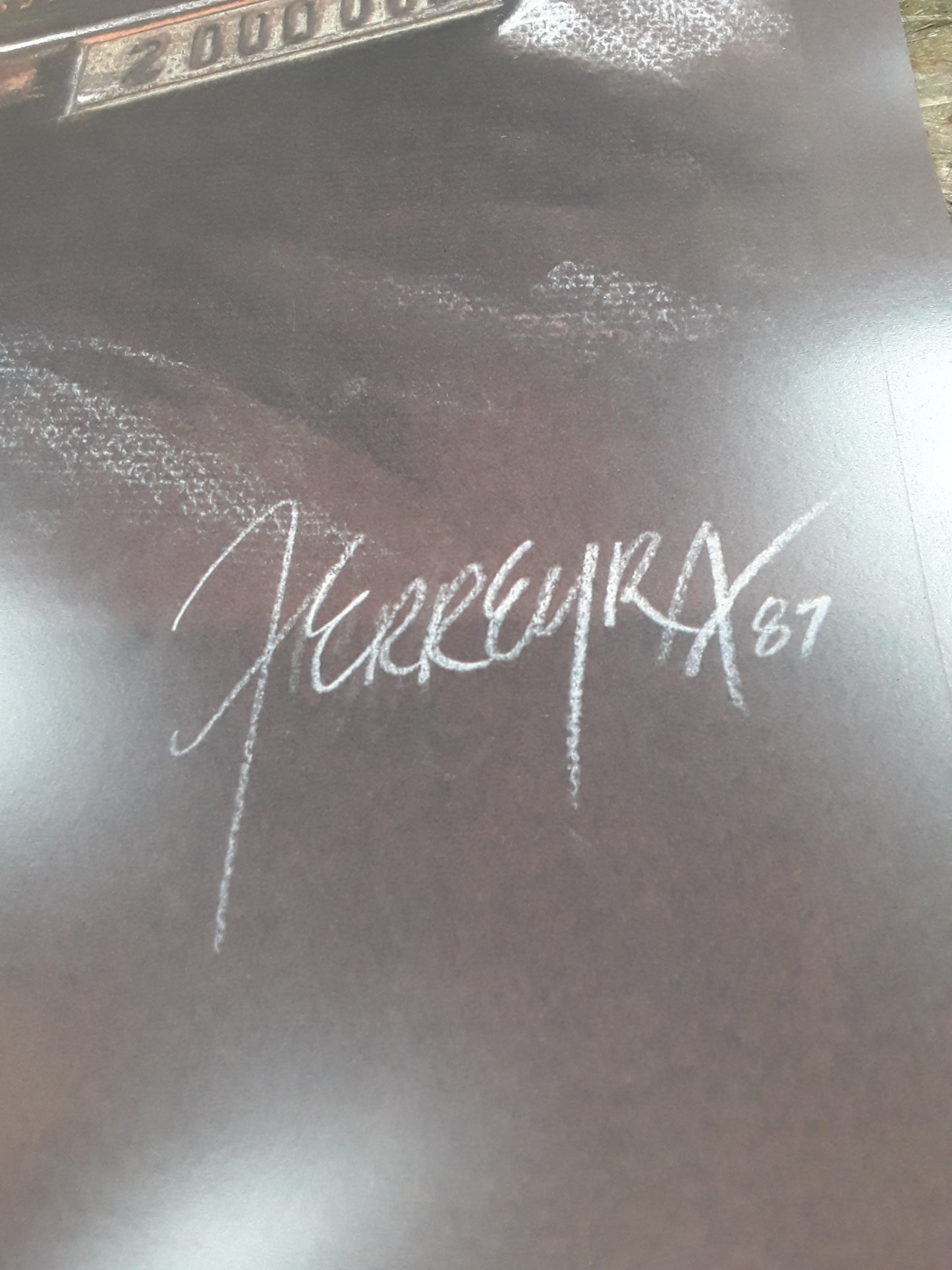 Opel Kapitän 2.000.000 1956 Poster original Opel NEU