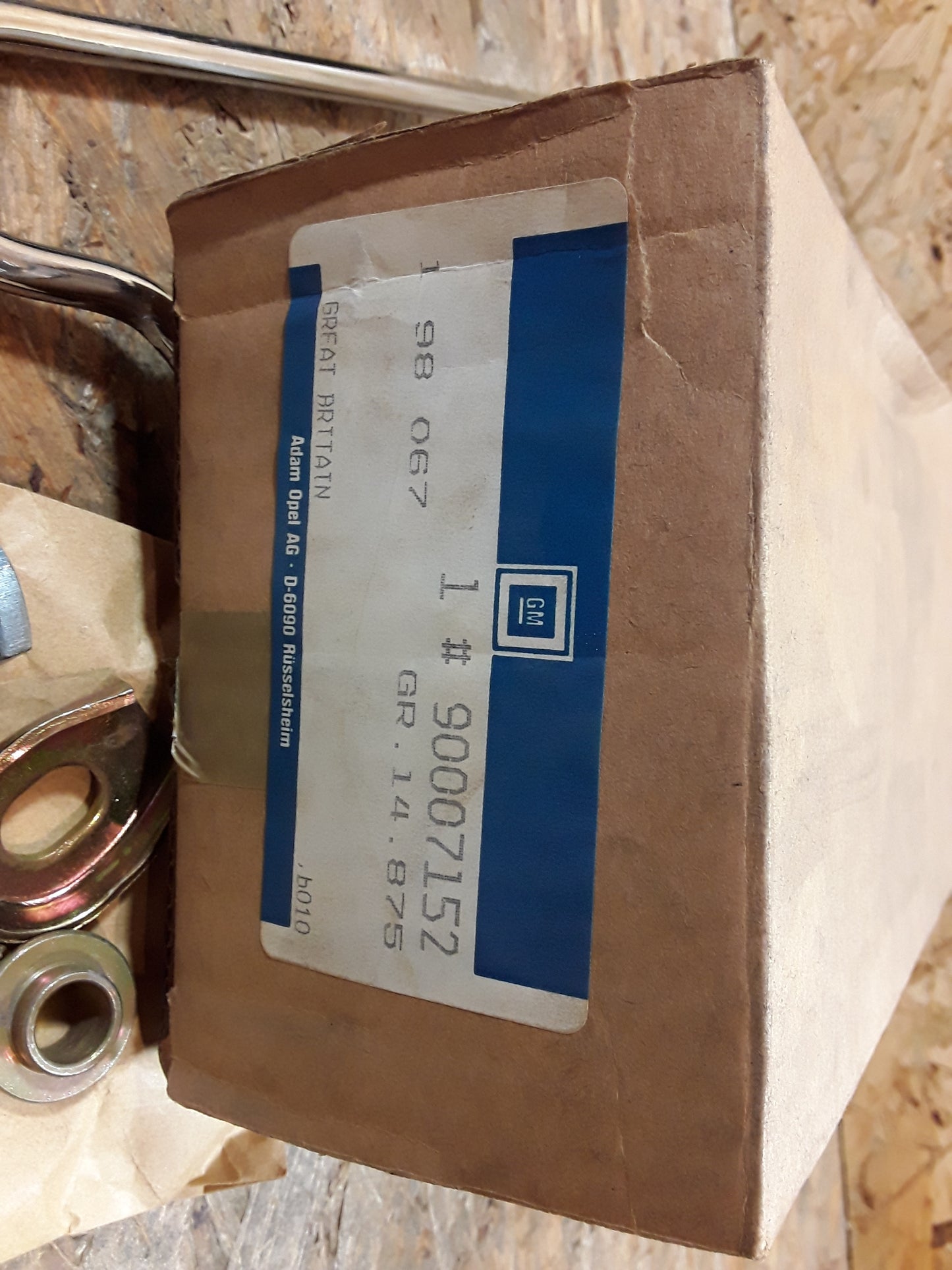 Kadett E CC + Caravan 2 und 3Türig FG.Nr.: JE299999 -K2500077 Sicherheitsgurt rechts original GM Opel NEU