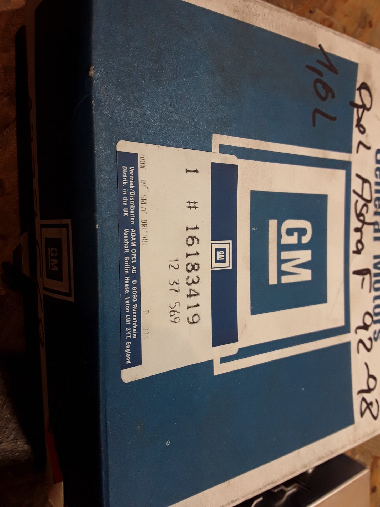 Astra F 92-98 1,6l Motorsteuergerät original GM Opel NEU