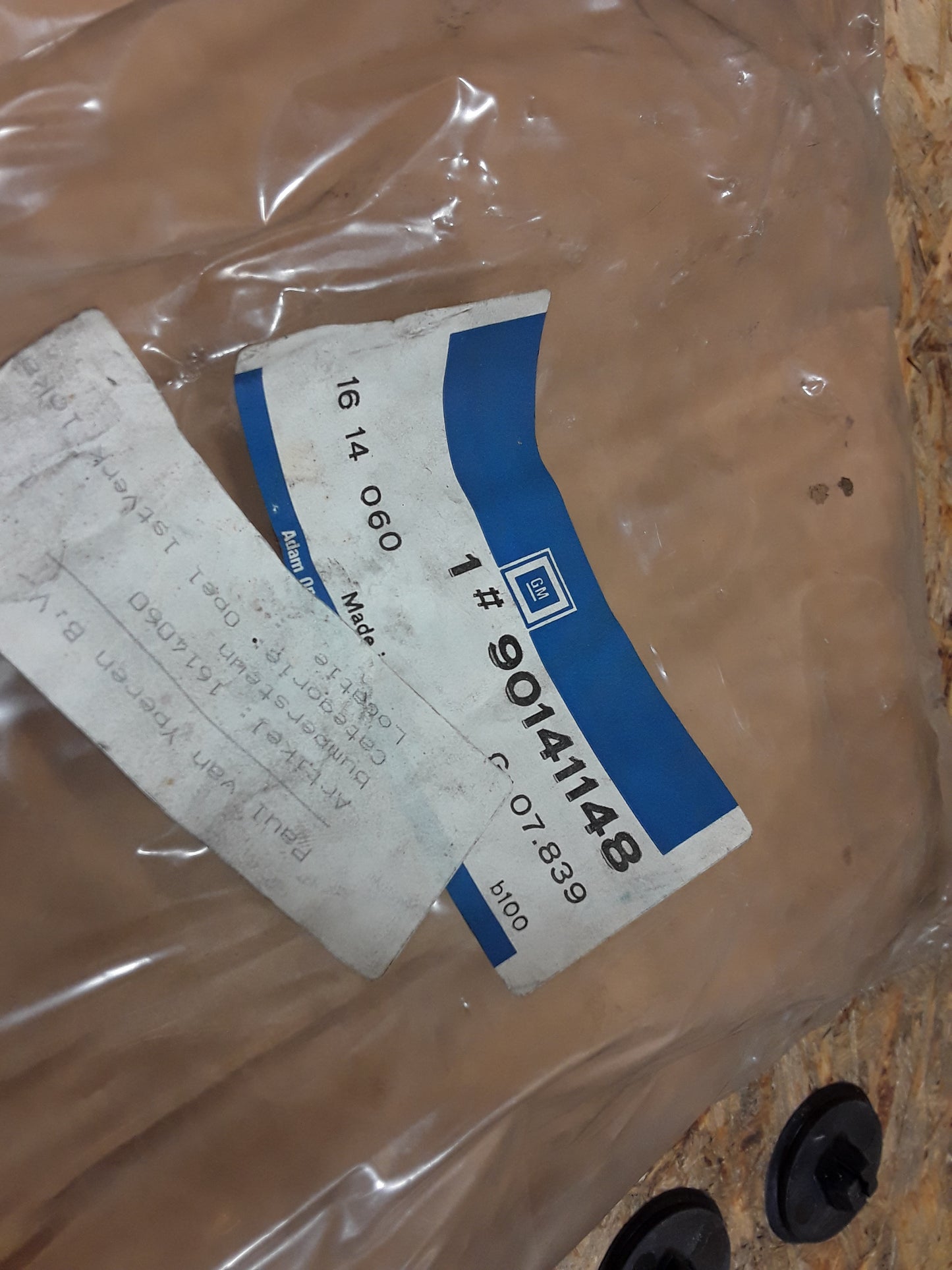 Kadett D Befestigungssatz Stoßfänger hinten original GM Opel NEU