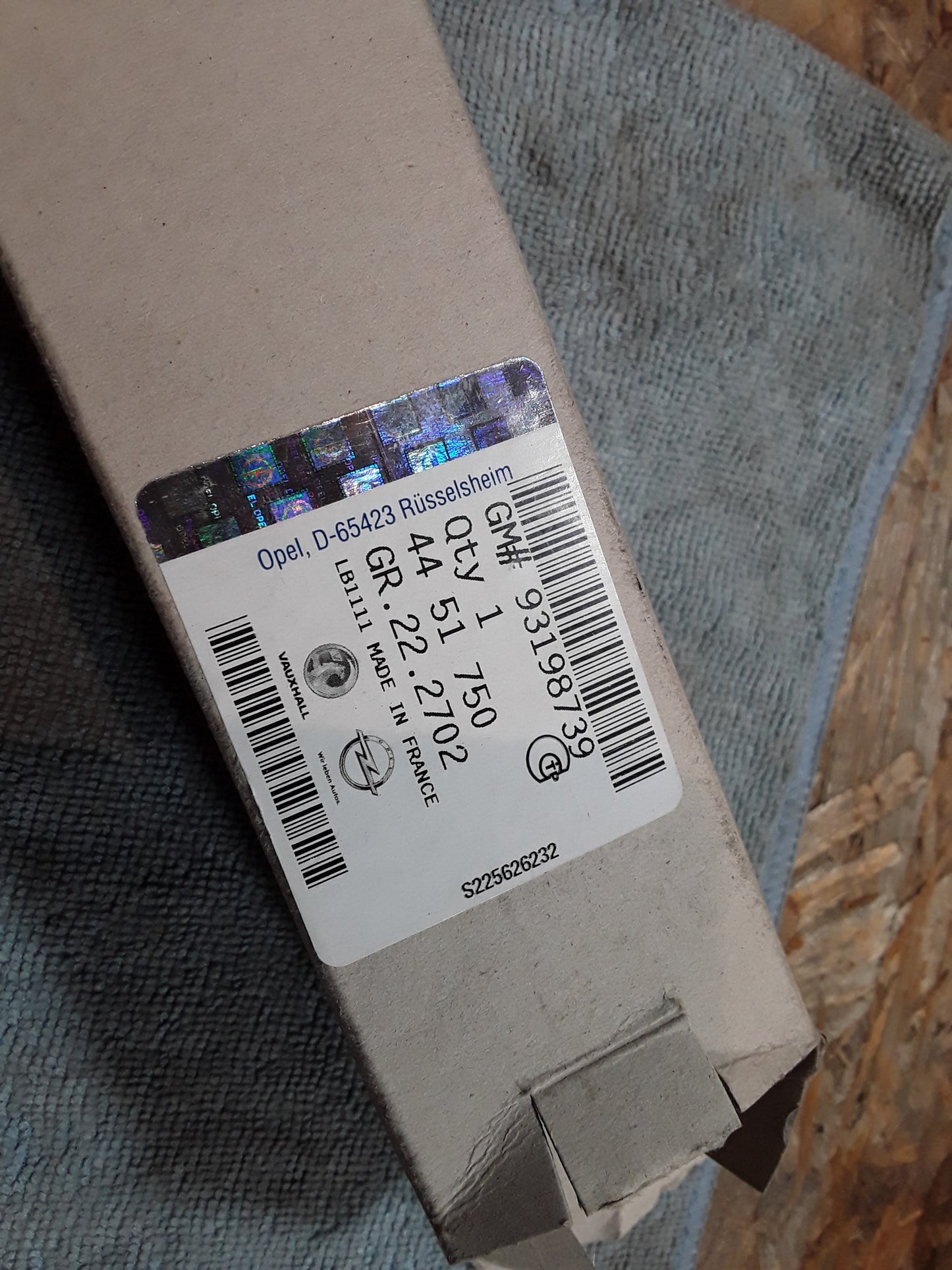 Movano B Vivaro A 2,5DCI Glühkerzensatz original GM Opel NEU