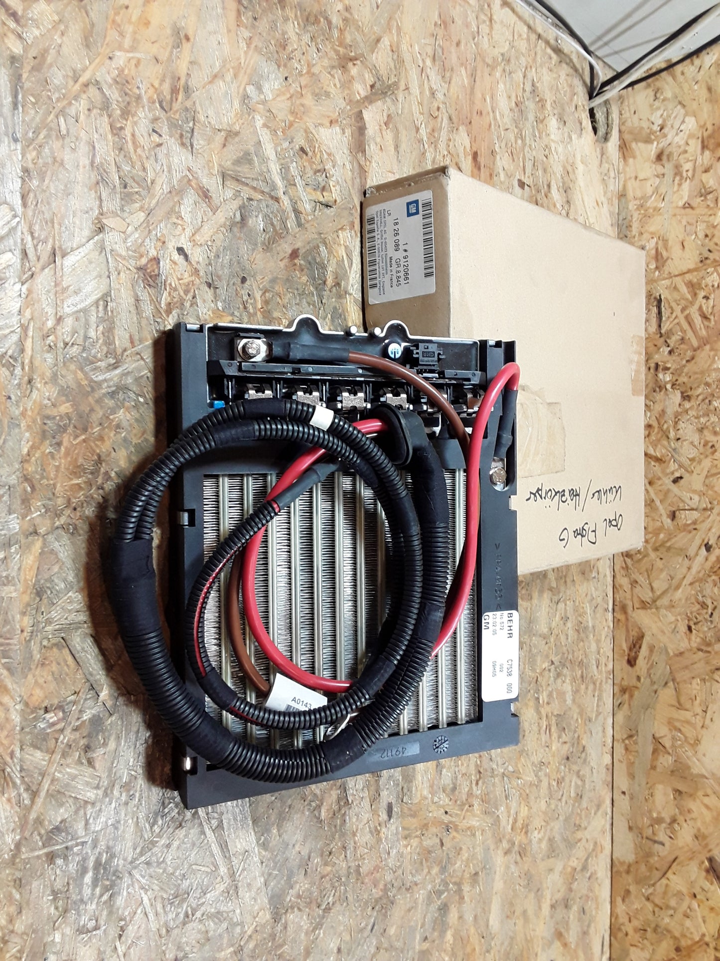 Astra G Kühler Heizkörper original GM Opel NEU