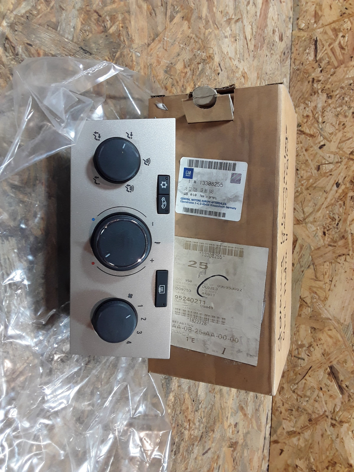 Astra H Steuerung Klimaanlage Heizungsregler original GM Opel NEU